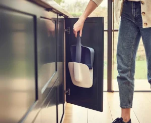 Joseph Joseph CleanStore Wall-mounted Dustpan & Brush- Dustpans, Brushes & Brooms