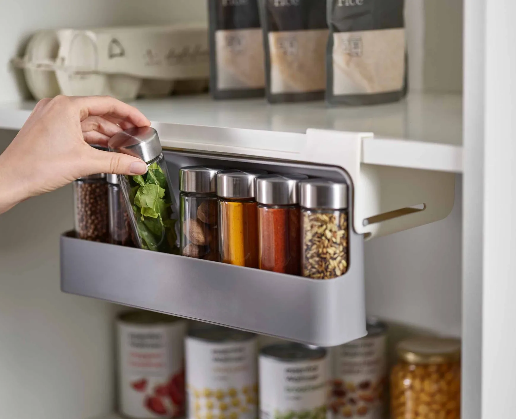 Joseph Joseph CupboardStore™ Under-shelf Spice Rack- Pantry Organization