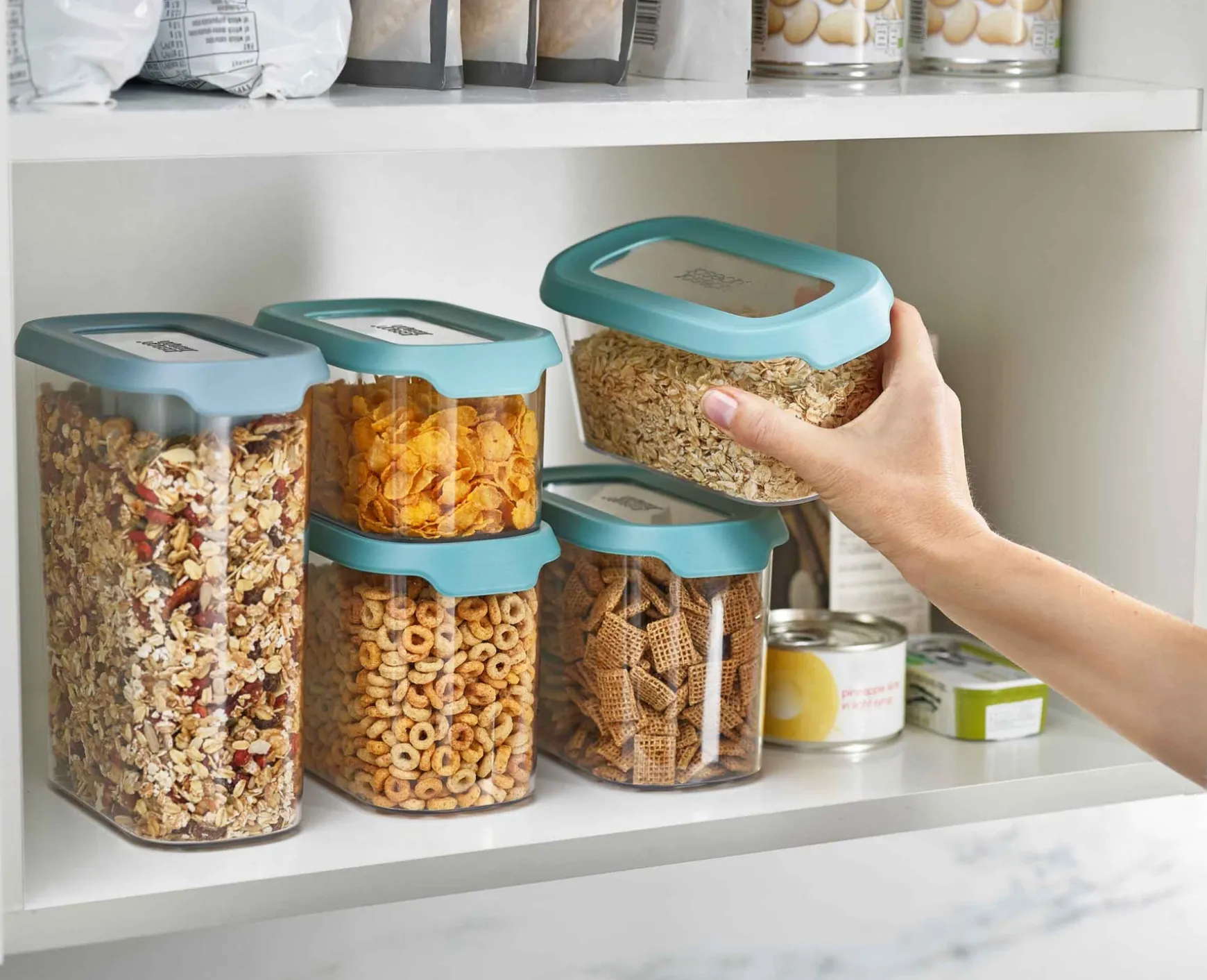 Joseph Joseph CupboardStore™ 5-piece In-cupboard Storage Container Set- Pantry Organization