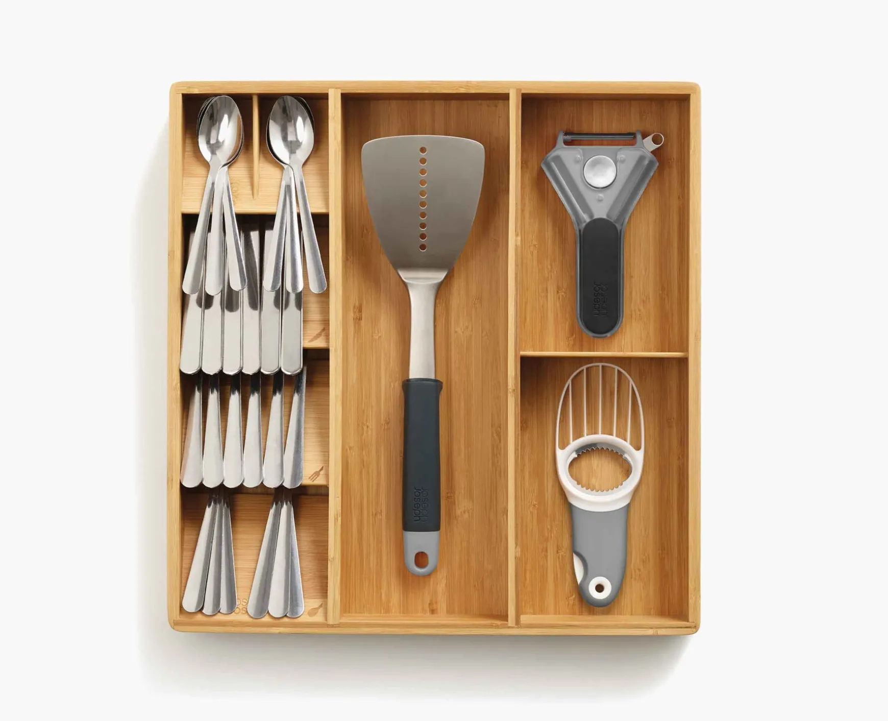 Joseph Joseph DrawerStore™ Cutlery, Utensil & Gadget Organizer- Kitchen Drawer Organizers