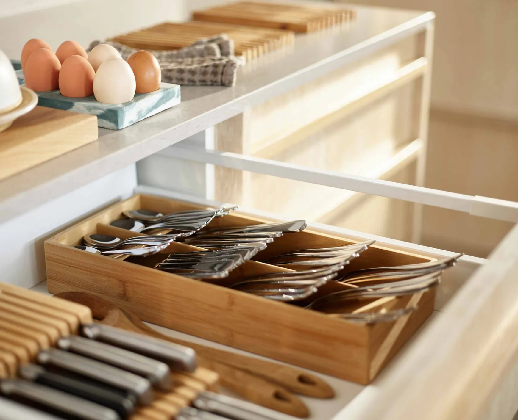 Joseph Joseph DrawerStore™ Large Cutlery Organizer- Kitchen Drawer Organizers