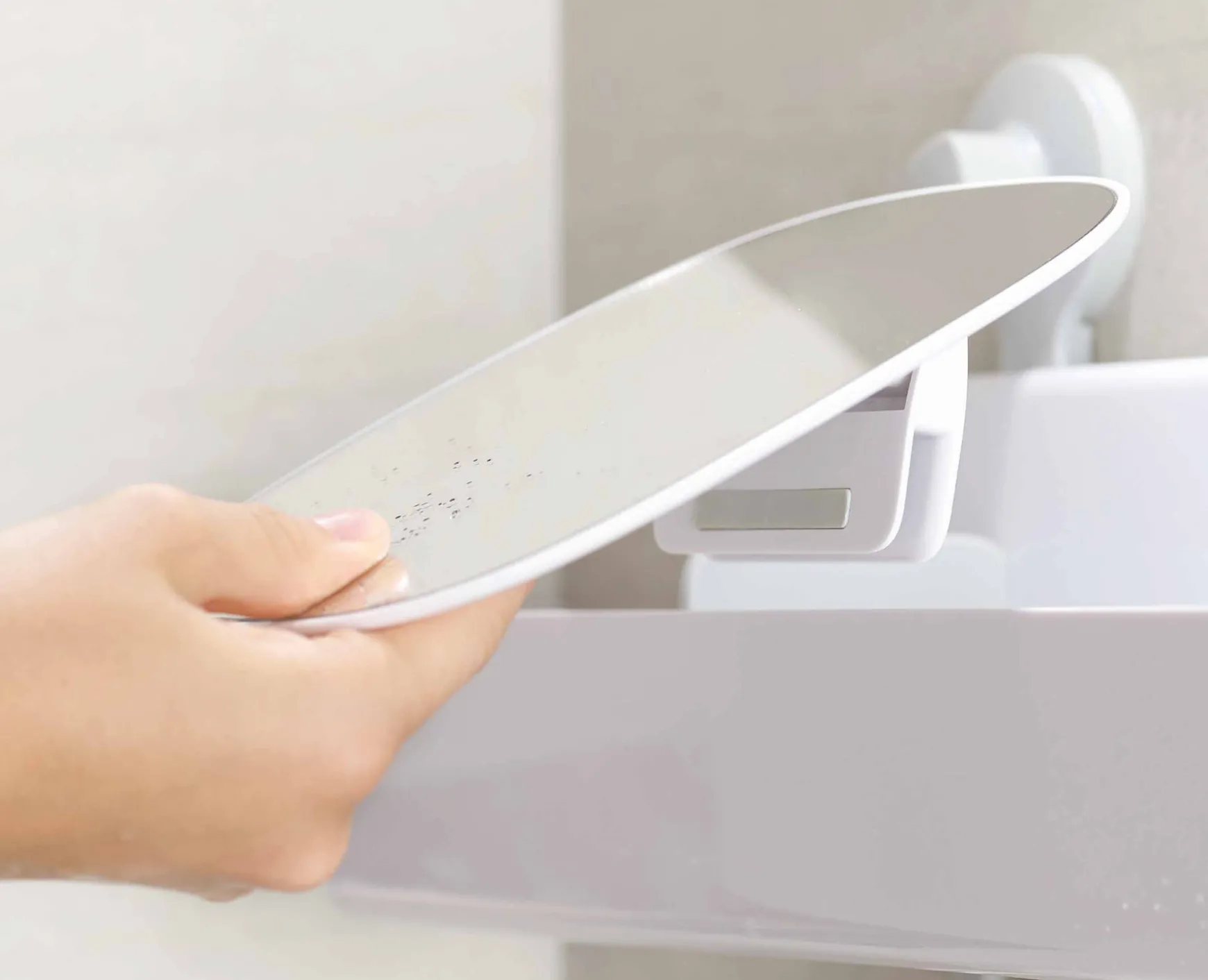 Joseph Joseph EasyStore™ Large Shower Shelf with Removable Mirror- Shower Shelves & Squeegees