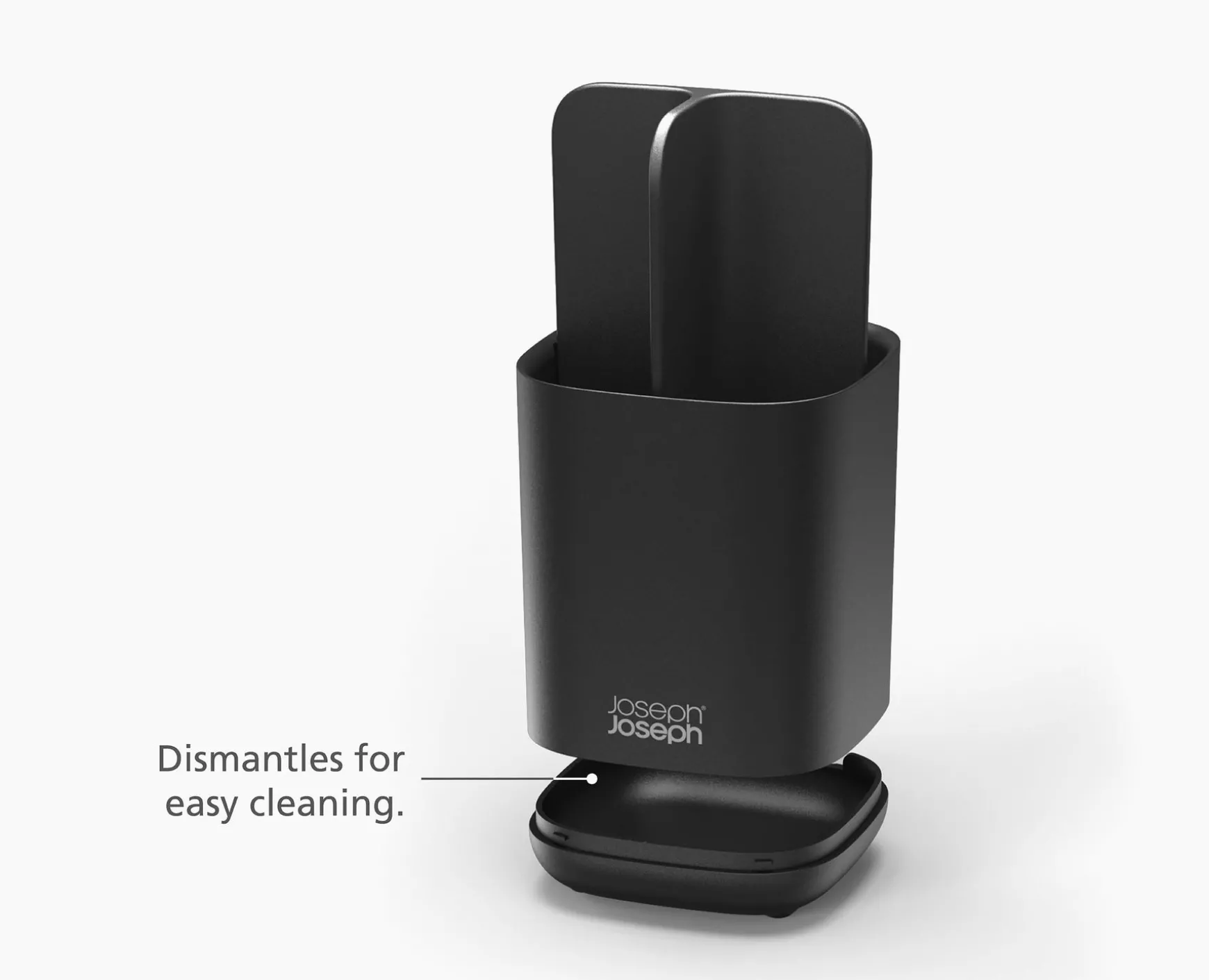Joseph Joseph EasyStore™ Matt Toothbrush Holder- Toothbrush Holders
