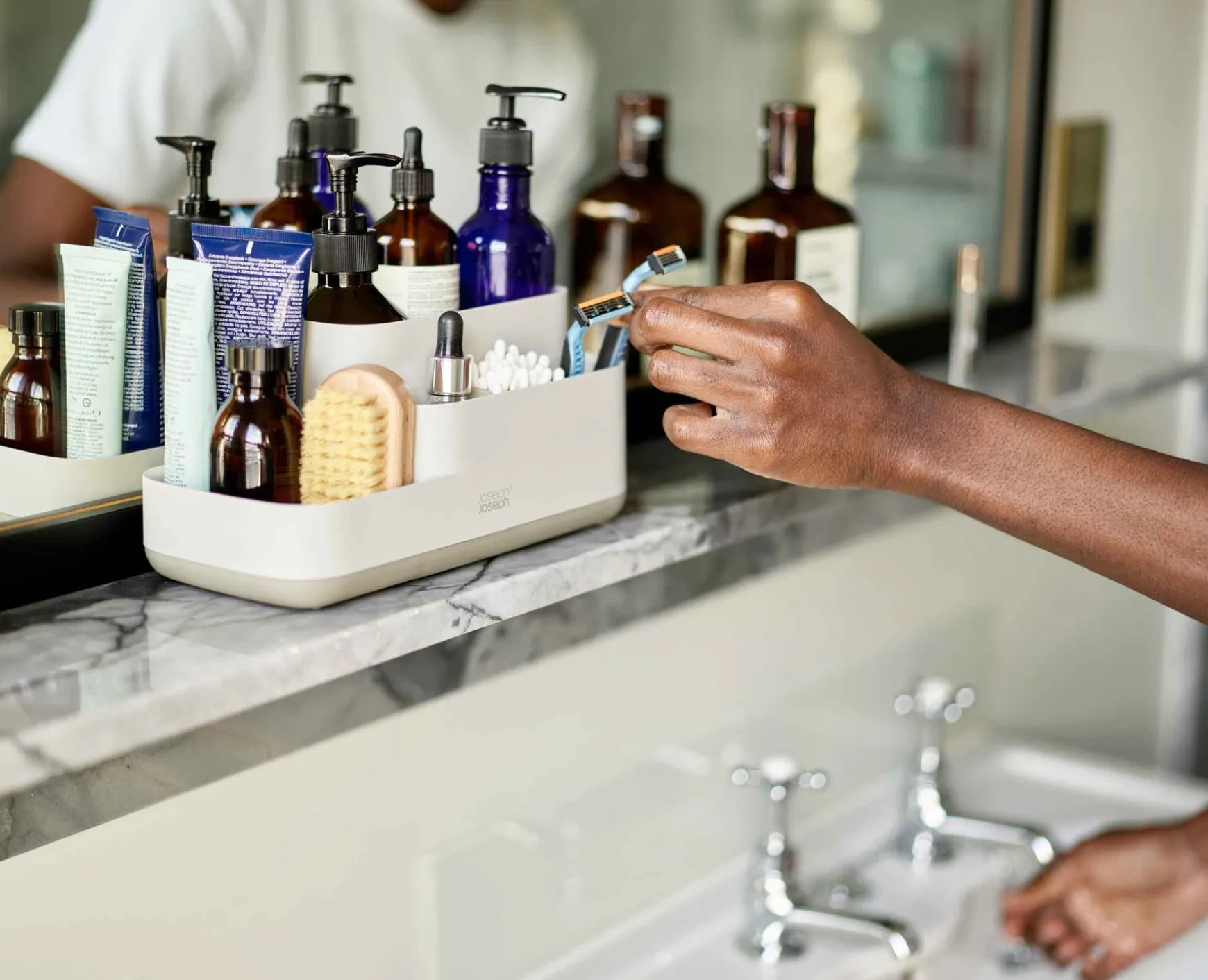 Joseph Joseph EasyStore™ Matt Bathroom Storage Caddy- Bathroom Storage Containers