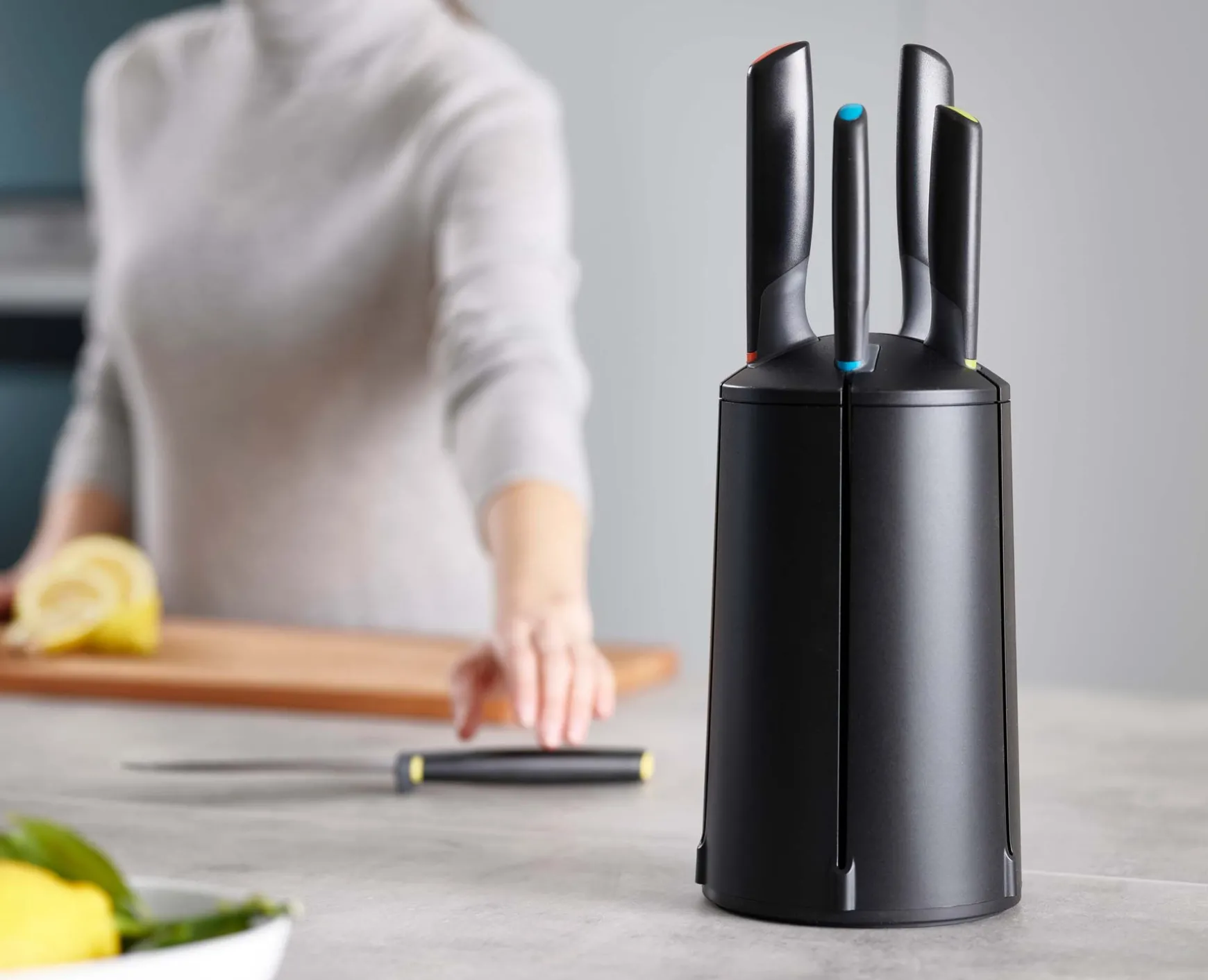 Joseph Joseph Elevate™ Carousel 5-piece Knives Set- Knives, Knife Sets & Scissors