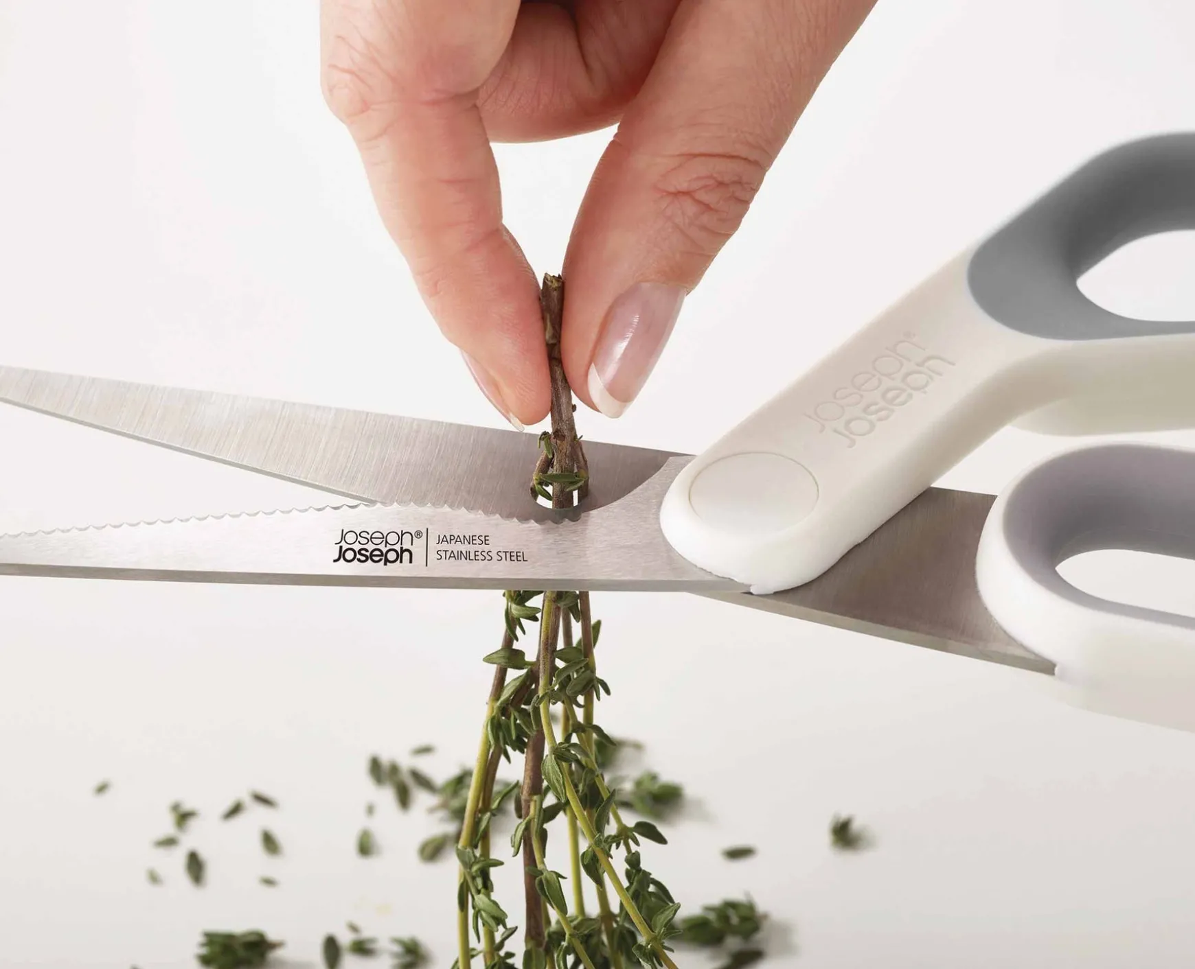 Joseph Joseph Elevate™ Fusion 5-piece Knife & Scissor Set with wood Block- Knives, Knife Sets & Scissors