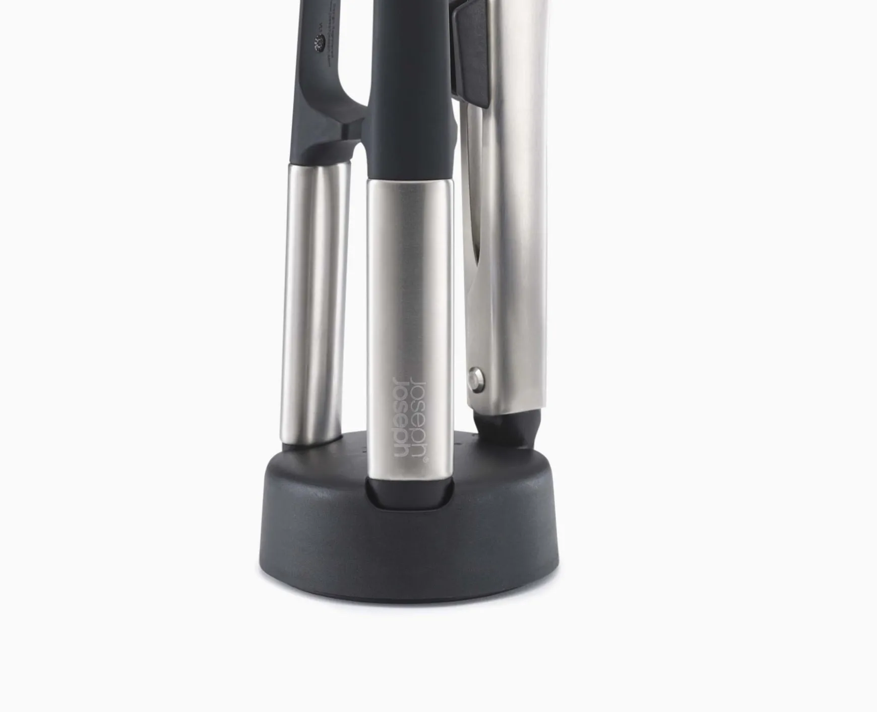 Joseph Joseph Elevate™ Fusion 3-piece Utensil Set with Compact Stand- Kitchen Utensils & Gadgets