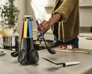 Joseph Joseph Elevate™ 6-piece Utensil Set with Storage Stand- Kitchen Utensils & Gadgets