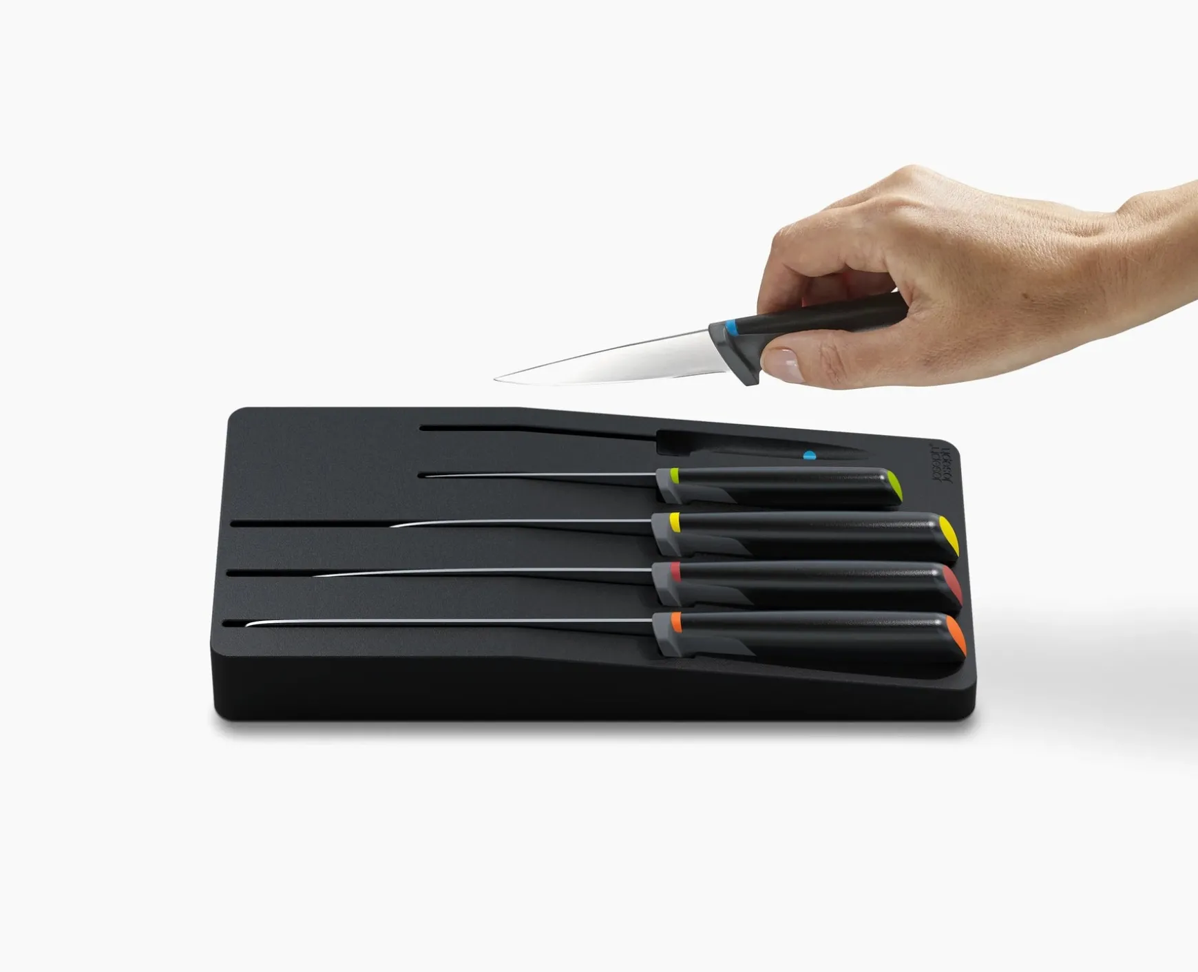 Joseph Joseph Elevate™ Store 5-piece Knife Set with In-drawer Storage Tray- Knives, Knife Sets & Scissors