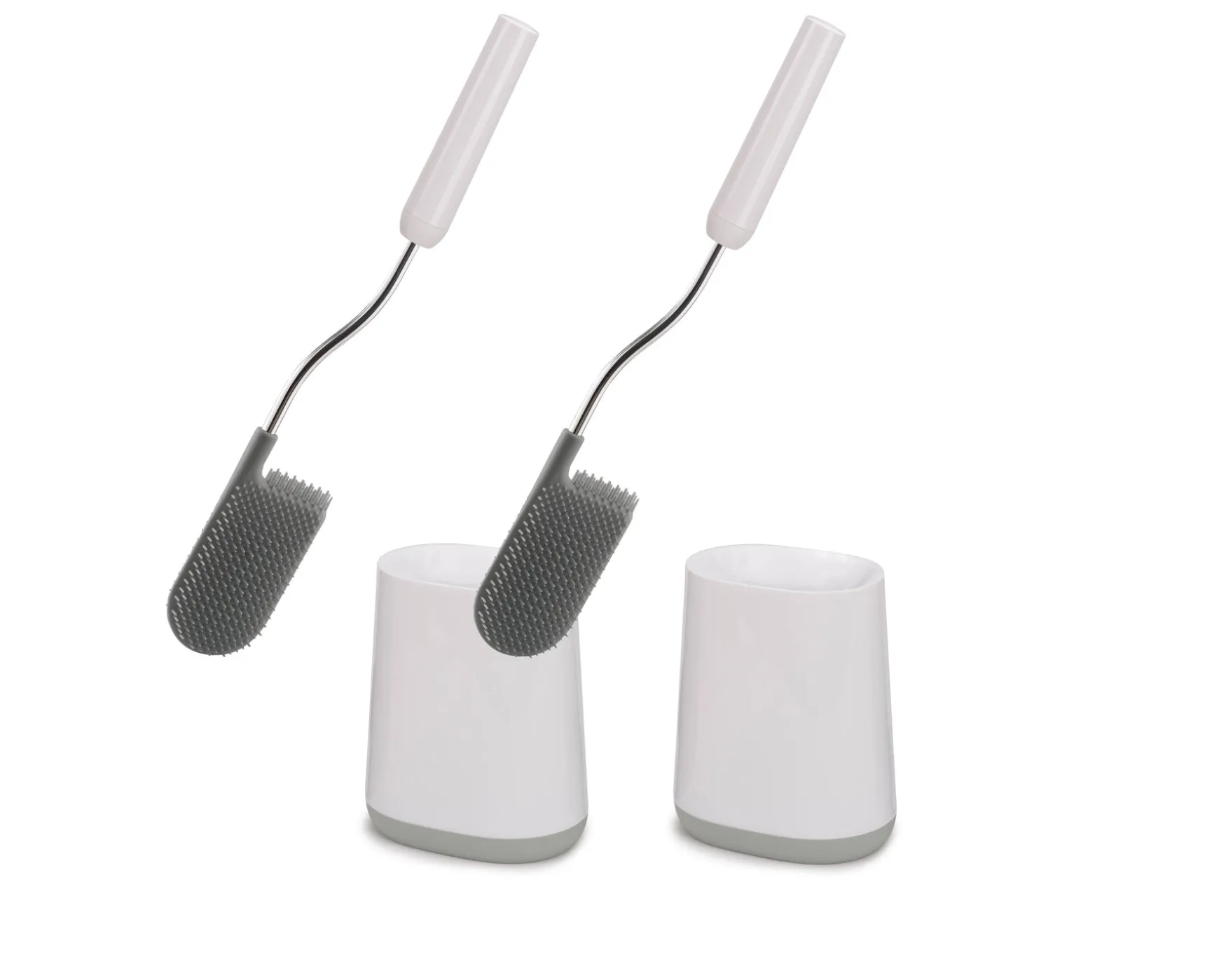 Joseph Joseph Flex™ Lite Pack of 2 Toilet Brushes- Toilet Paper Holders & Toilet Brushes