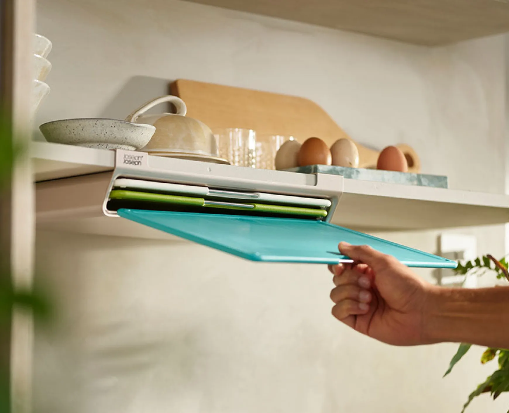 Joseph Joseph Folio™ Slim 3-piece Under-shelf Cutting Board Set- Cutting Boards & Sets