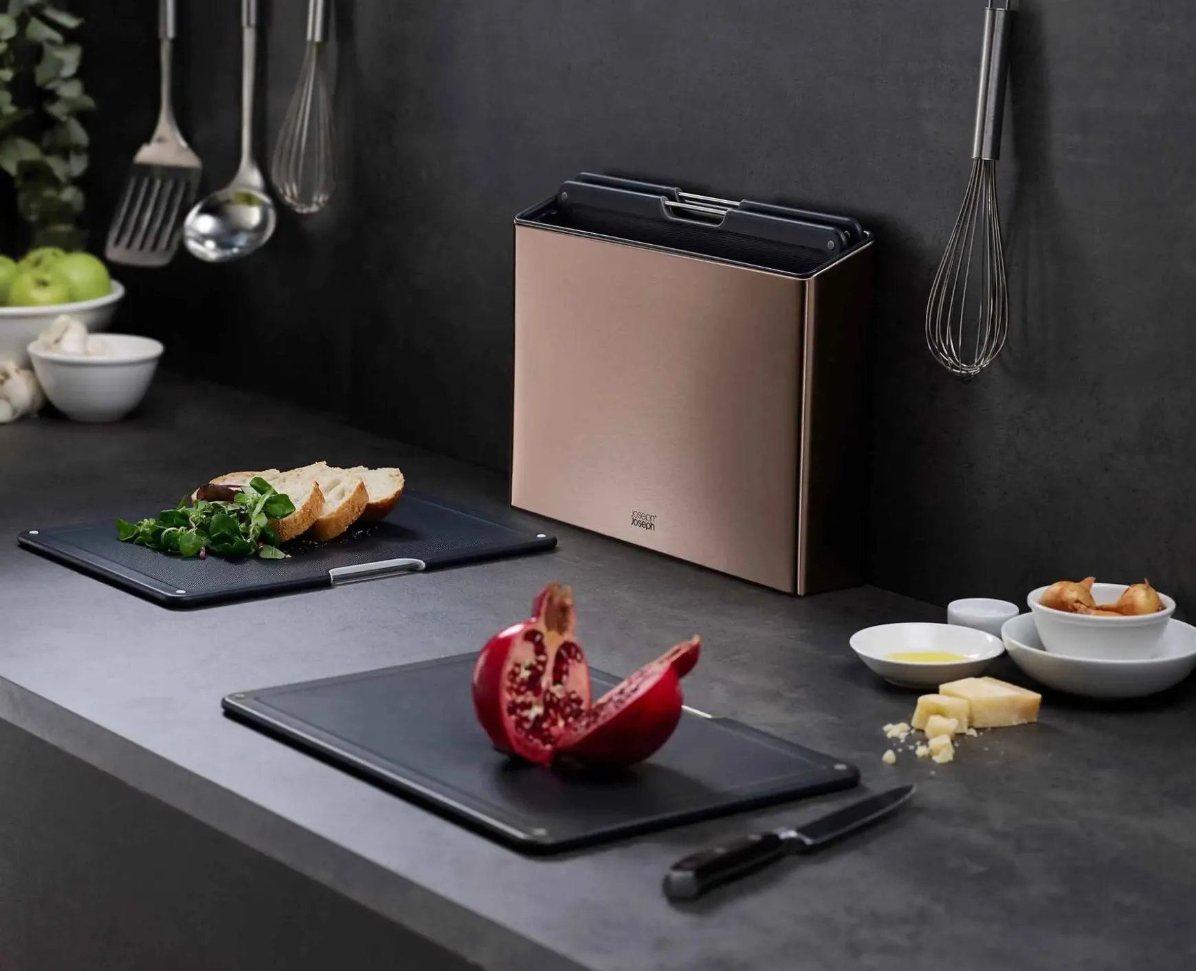 Joseph Joseph Folio™ Steel 4-piece Cutting Board Set- Cutting Boards & Sets