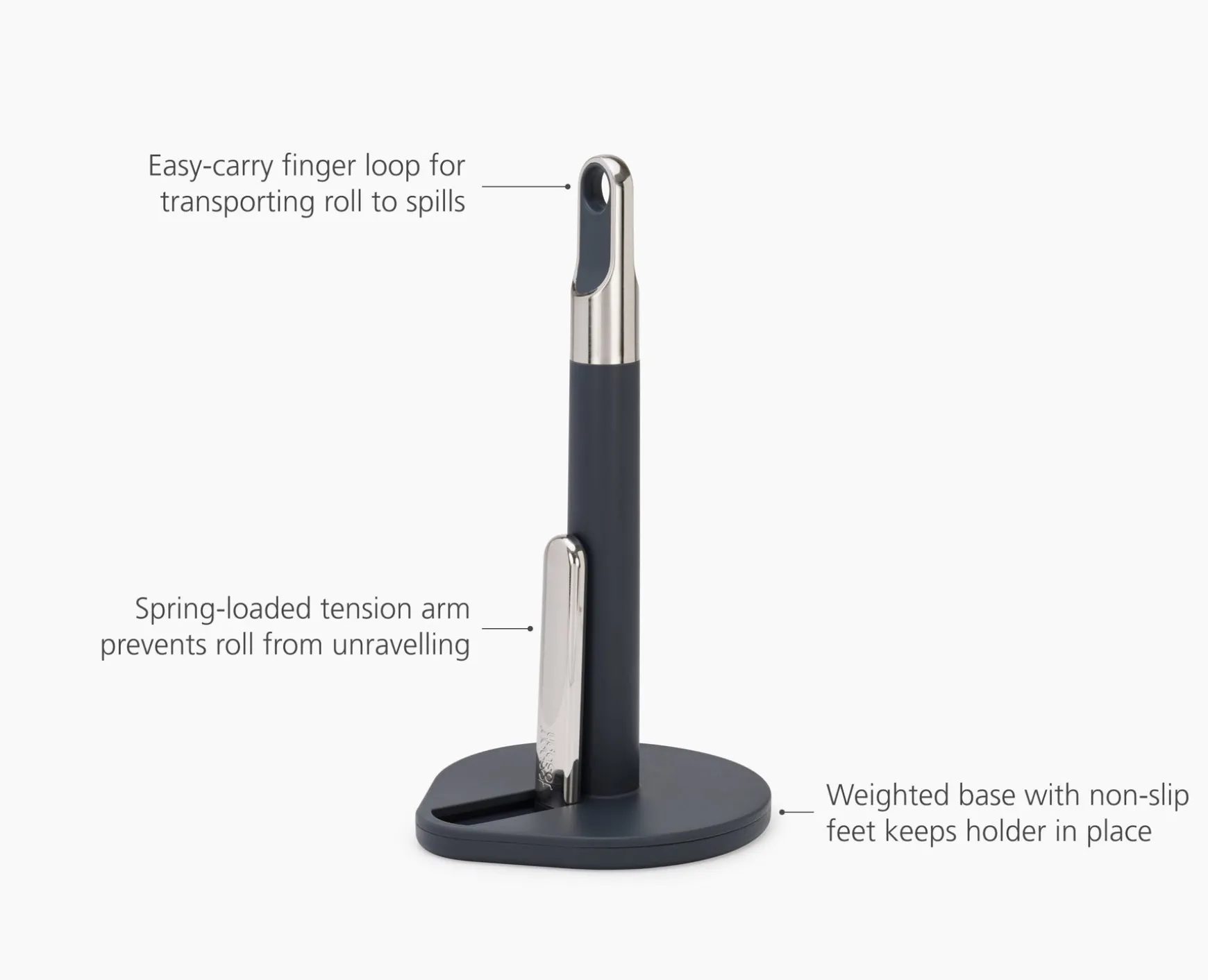 Joseph Joseph Hold™ Paper Towel Holder- Kitchen Countertop Organizers