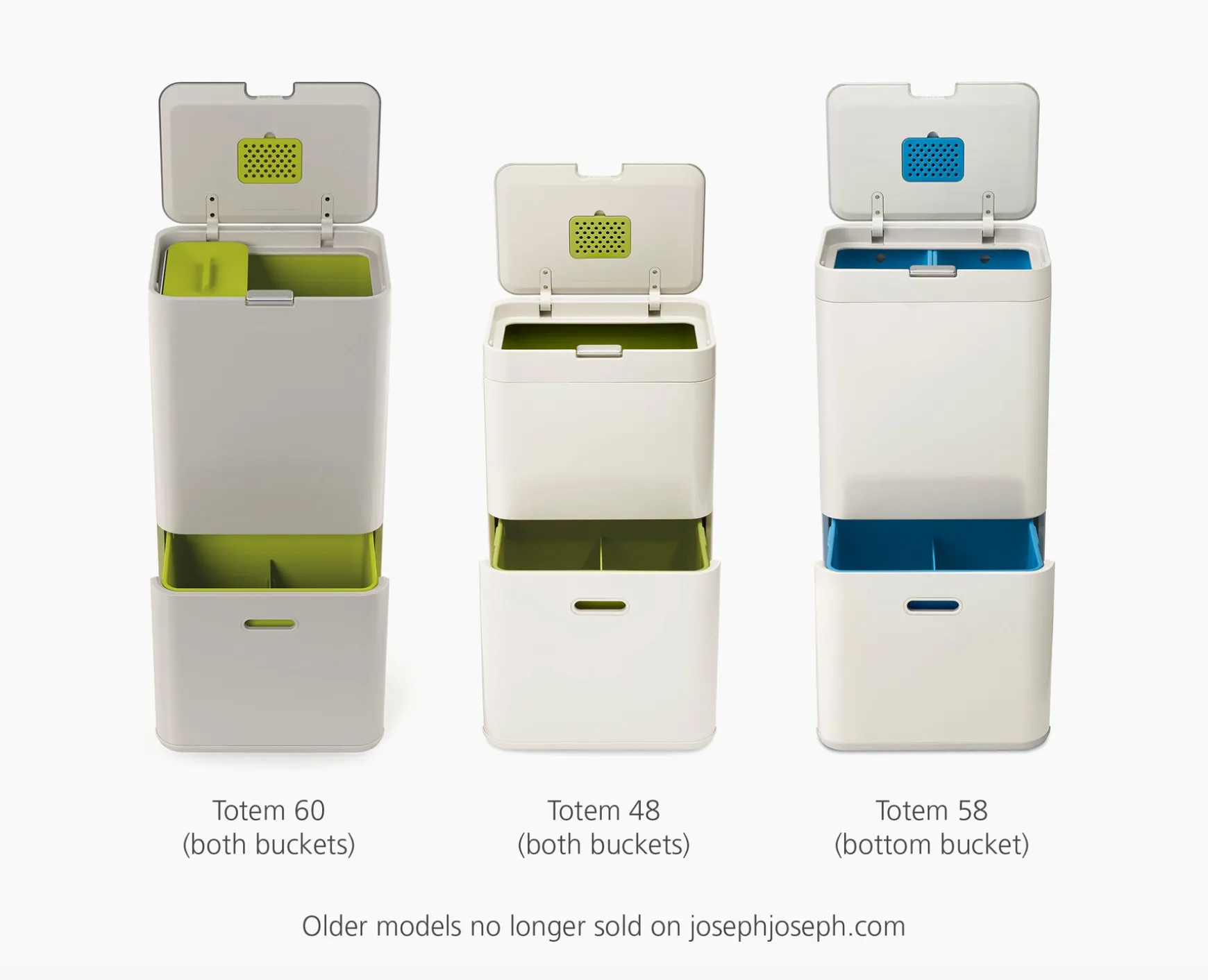 Joseph Joseph IW1 24-36L Recycled Trash Bags- Trash Bags & Filters