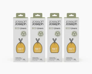 Joseph Joseph IW7 20L Recycled Trash Bags - 4 pack- Trash Bags & Filters
