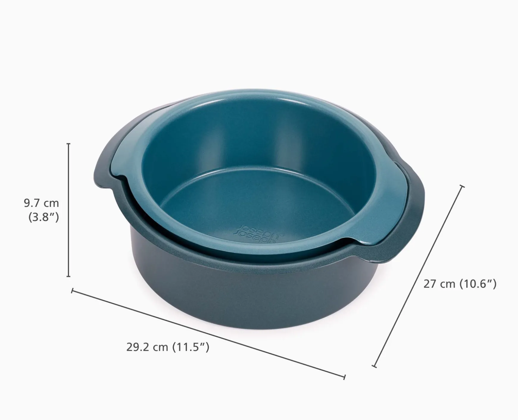 Joseph Joseph Nest™ Bake Non-Stick 2-piece Round Cake Pan Set- Baking Equipment