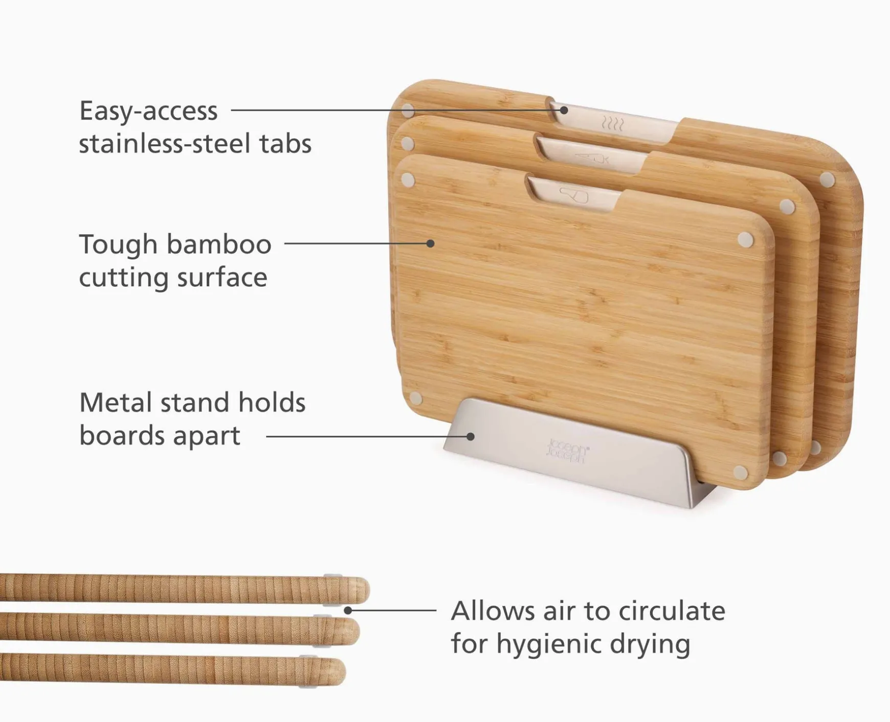 Joseph Joseph Nest™ Boards 3-piece Cutting Board Set- Cutting Boards & Sets