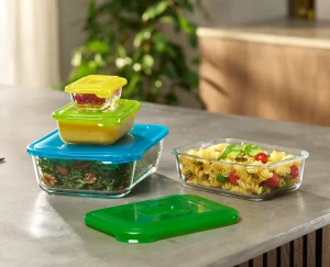 Joseph Joseph Nest™ Glass Food Storage Set- Food Storage