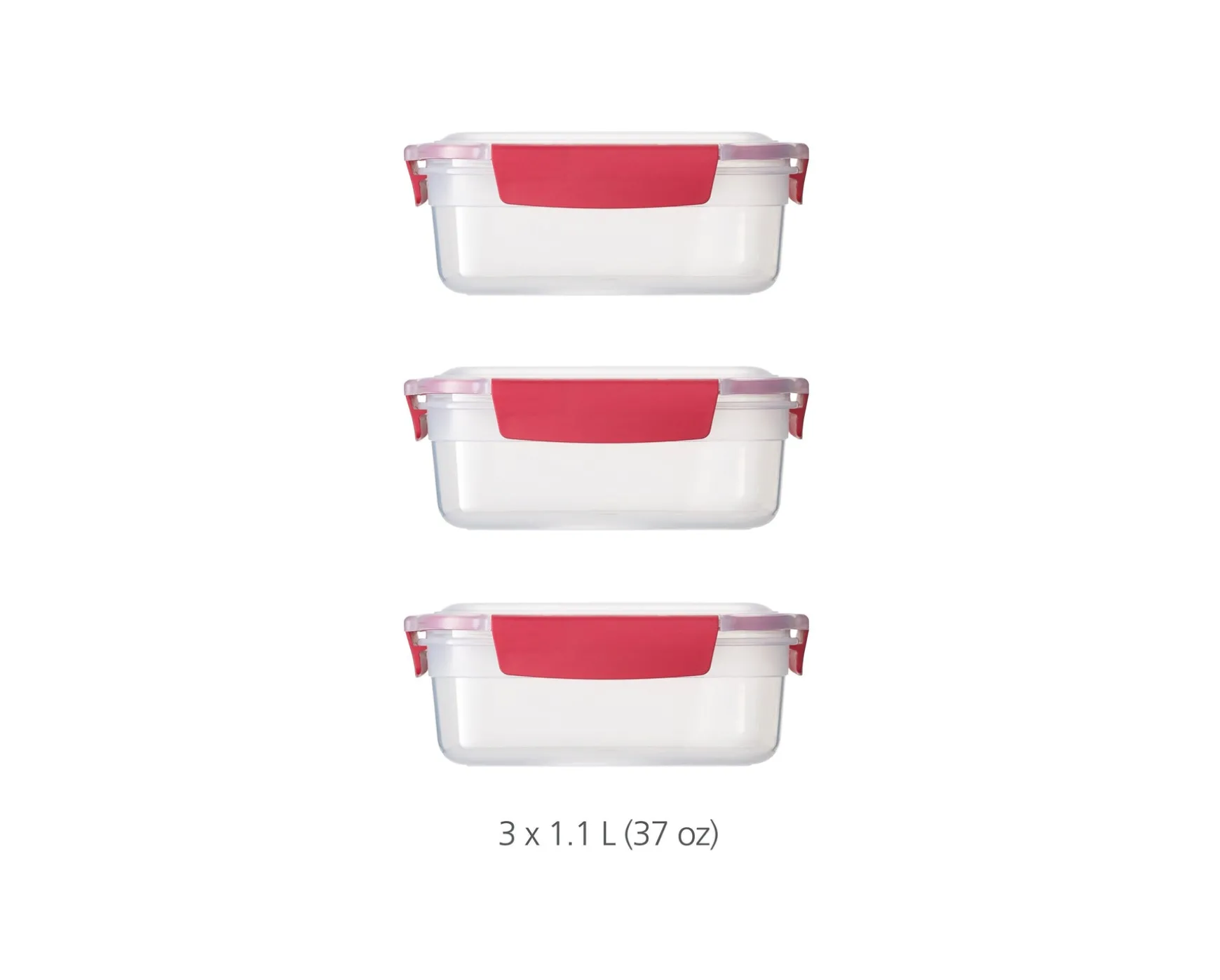Joseph Joseph Nest™ Lock 6-piece 1.1L Container Set- Lunch Boxes & Containers