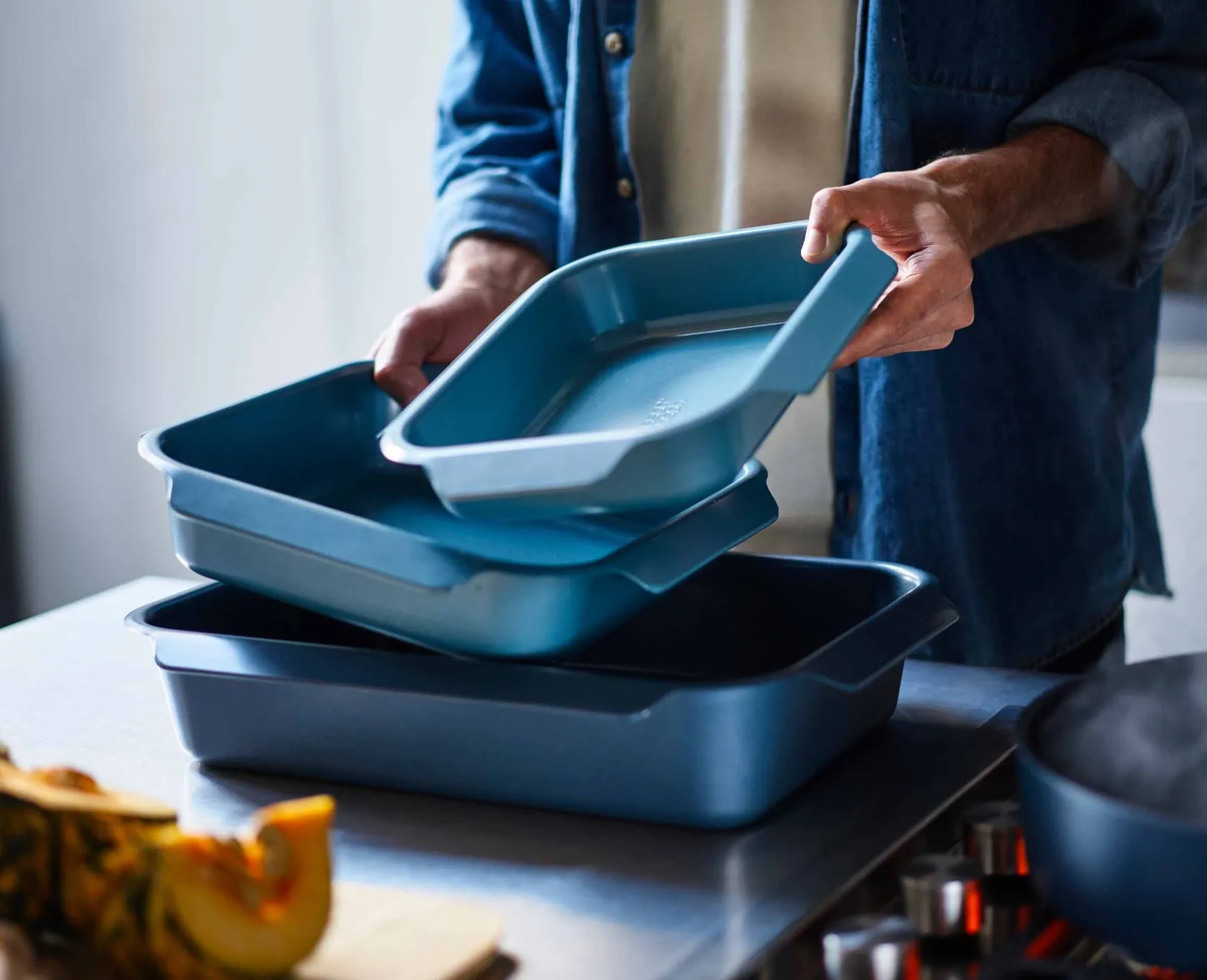 Joseph Joseph Nest™ Oven Non-stick Medium Roasting Pan- New Baking Dishes & Oven Trays