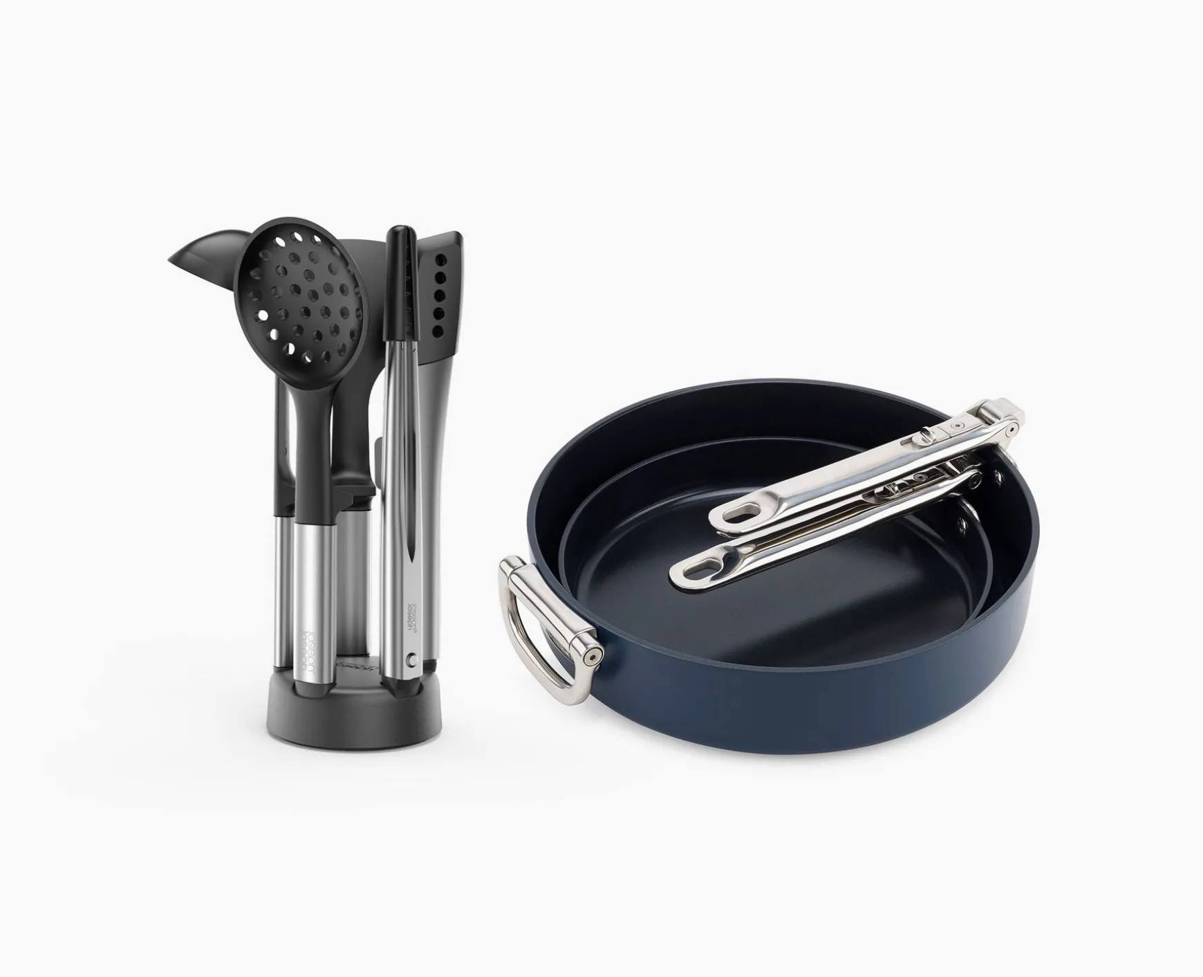 Joseph Joseph 2-piece Frying Pan & Utensil Set- Kitchen Utensils & Gadgets