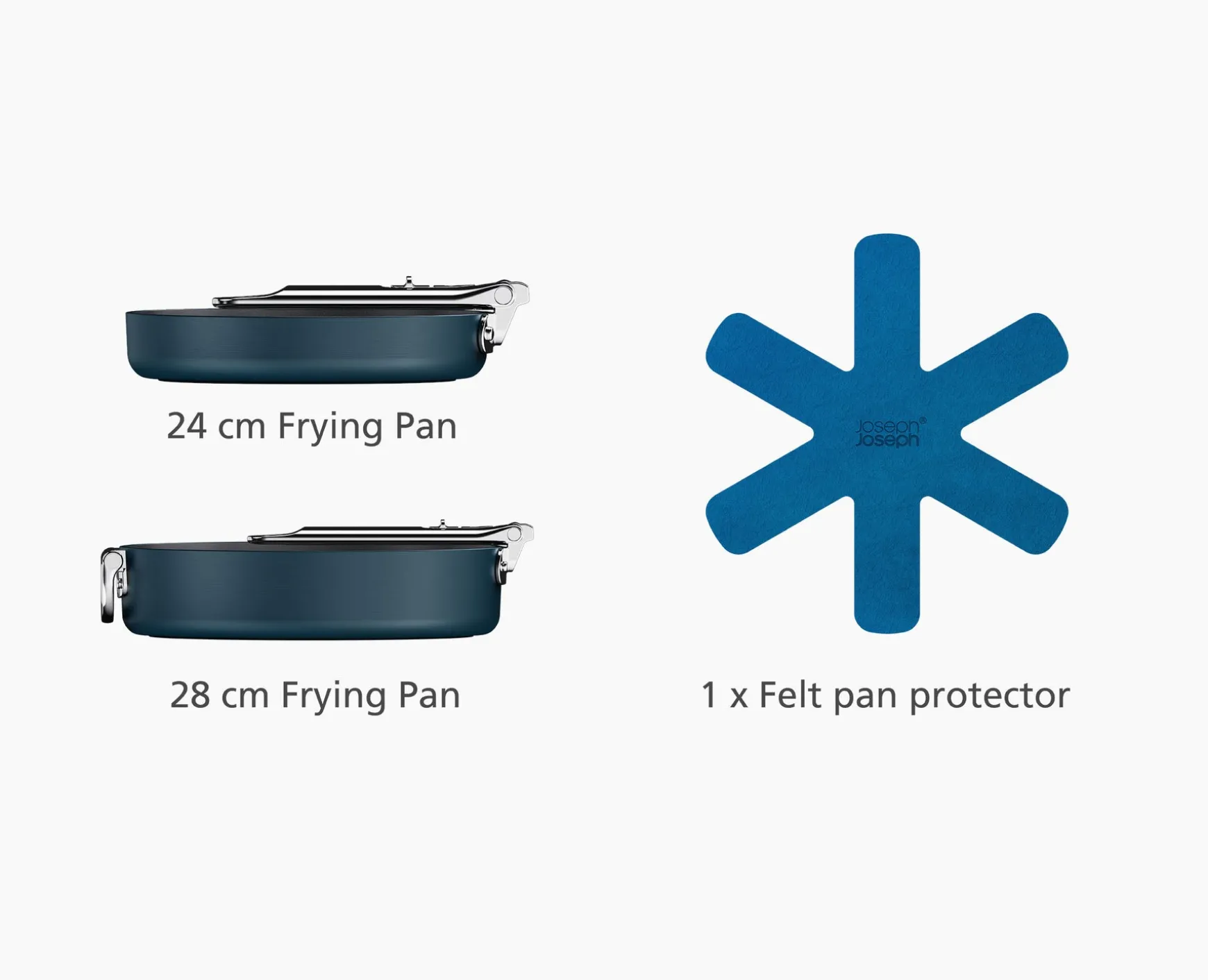 Joseph Joseph 2-piece Frying Pan & Utensil Set- Kitchen Utensils & Gadgets