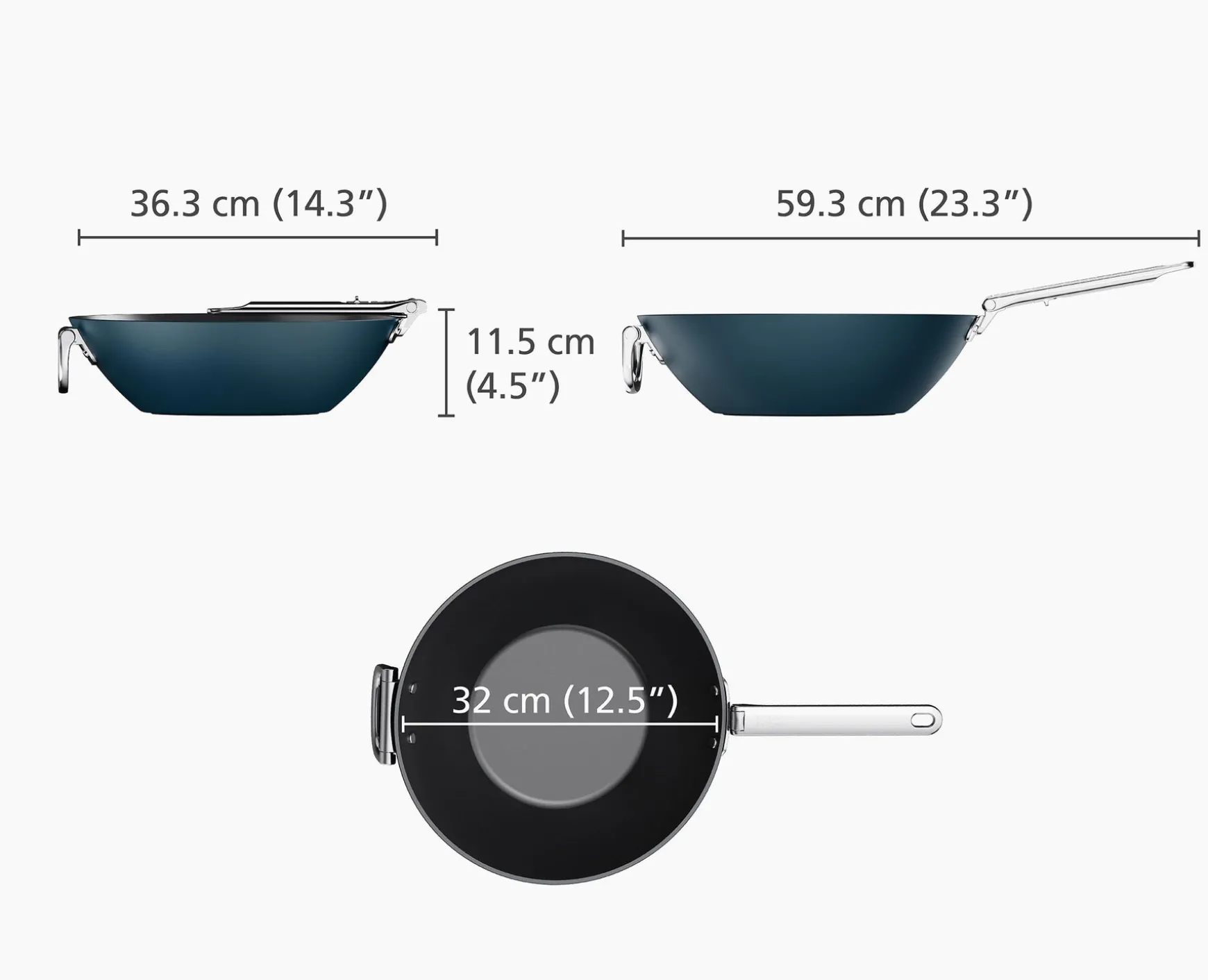 Joseph Joseph 3-piece Wok, Trivet & Utensil Set- Kitchen Utensils & Gadgets