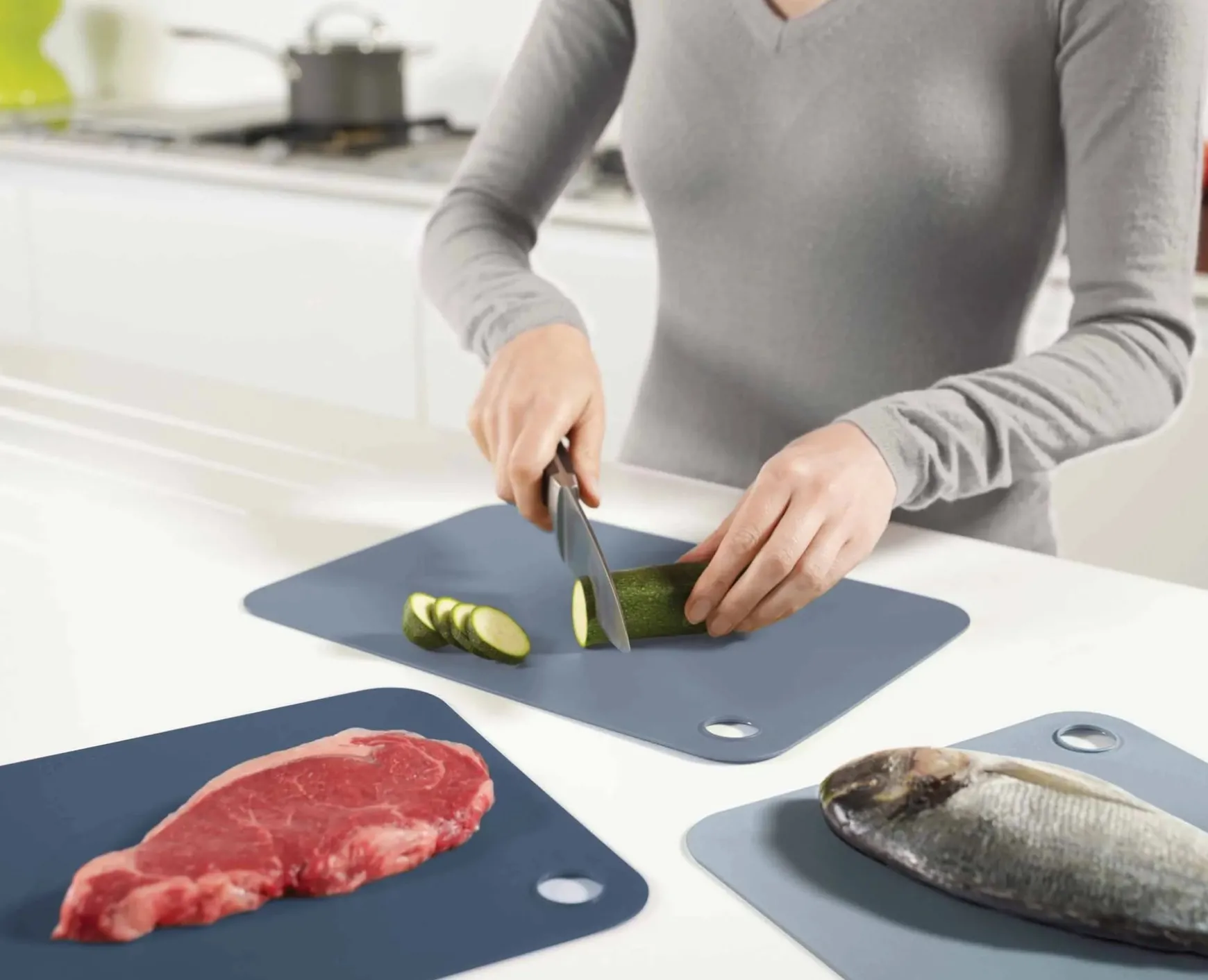 Joseph Joseph Pop™ 3-piece Cutting Mat Set- Cutting Boards & Sets