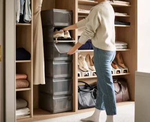 Joseph Joseph ShoeCase 6-piece Shoe Storage Box- Shoe Racks