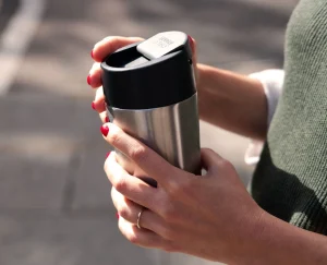 Joseph Joseph Sipp™ Travel Mug Large with Hygienic Lid 454ml- Lunch Boxes & Containers