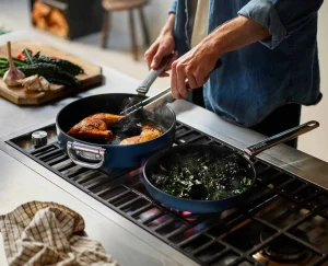 Joseph Joseph Space Folding Handle Ceramic Non-stick 3.8 Qt. Sauté Pan- Pots & Pans