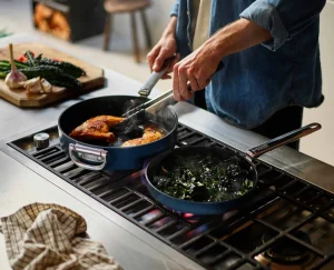 Joseph Joseph Space Folding Handle Ceramic Non-stick 4.4 Qt. Sauté Pan- Pots & Pans