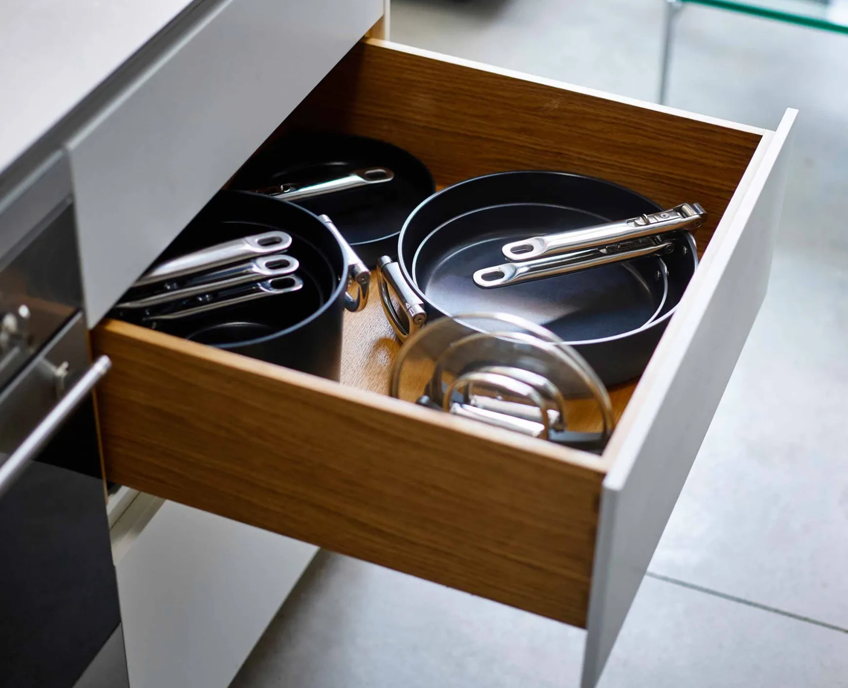 Joseph Joseph Space Folding Handle Ceramic Non-stick 3.8 Qt. Sauté Pan- Pots & Pans