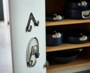 Joseph Joseph Space Pack of 2 Pot Lid Holders- Pantry Organization