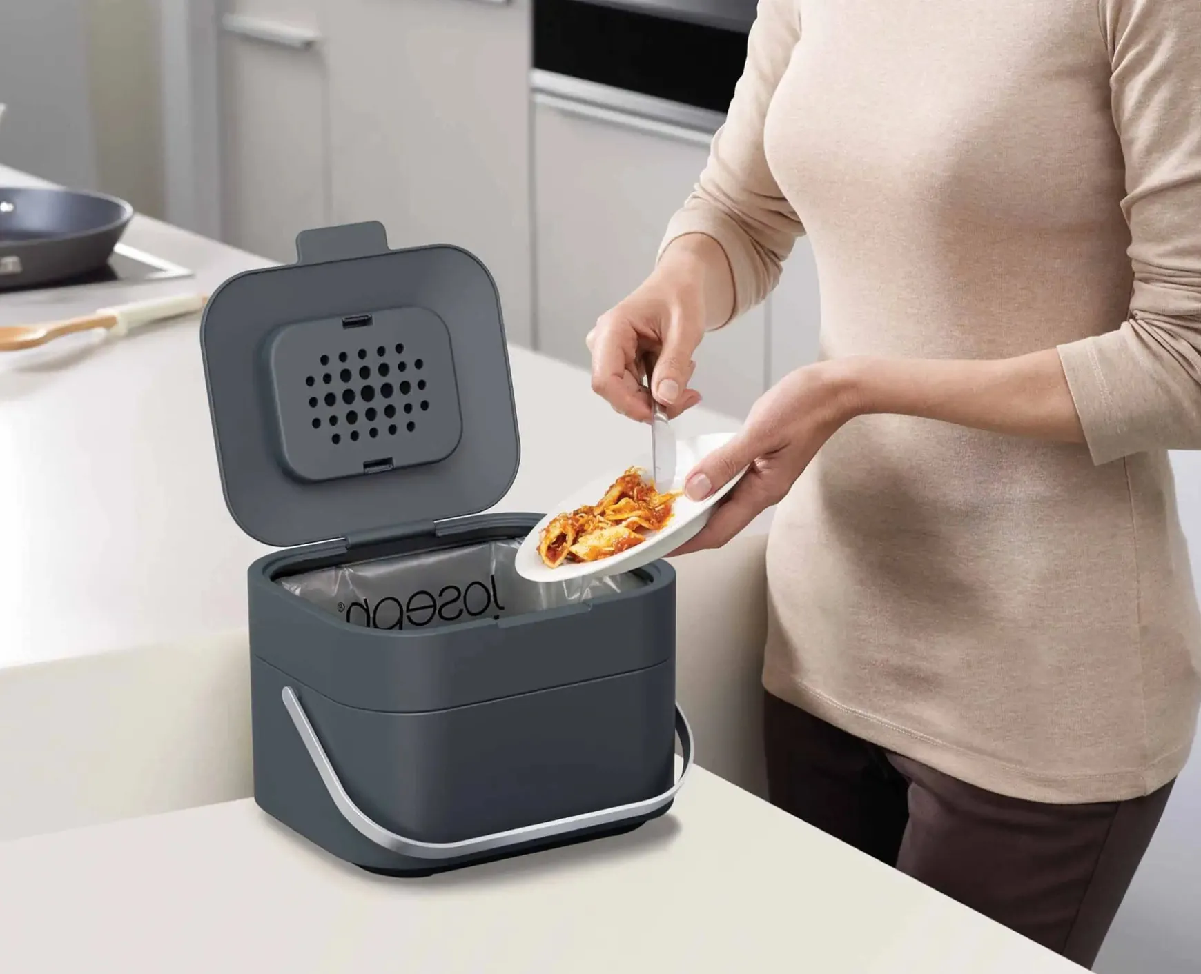 Joseph Joseph Stack 4L Food Waste Caddy- Food Waste Caddies