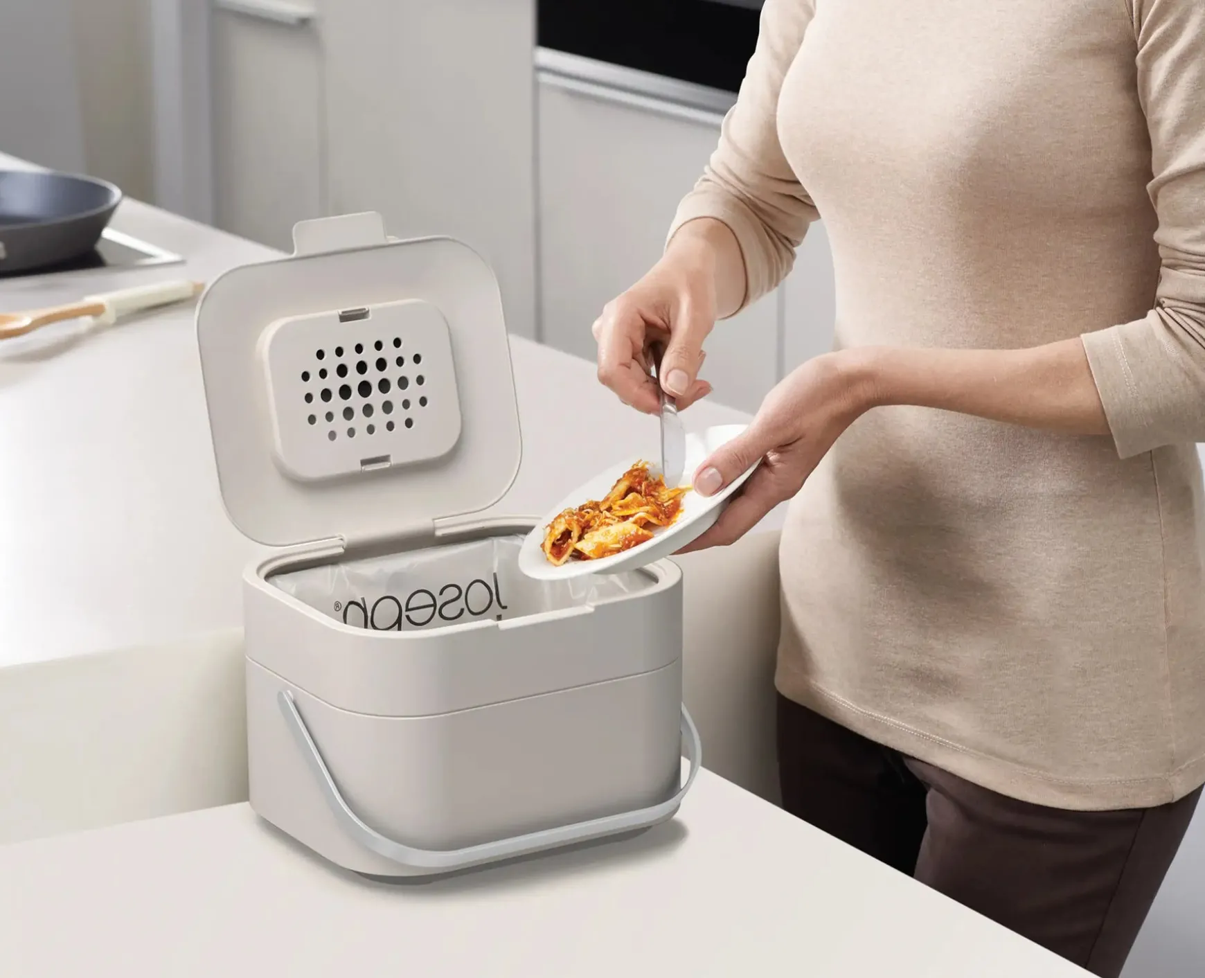 Joseph Joseph Stack 4L Food Waste Caddy- Food Waste Caddies