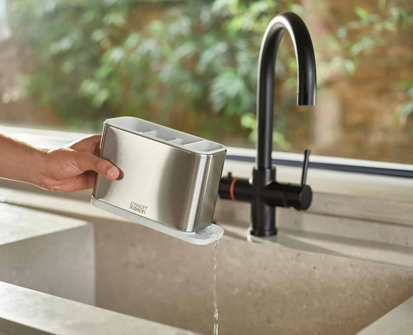 Joseph Joseph Surface™ Stainless-steel Cutlery Drainer- Dish Racks & Drainers