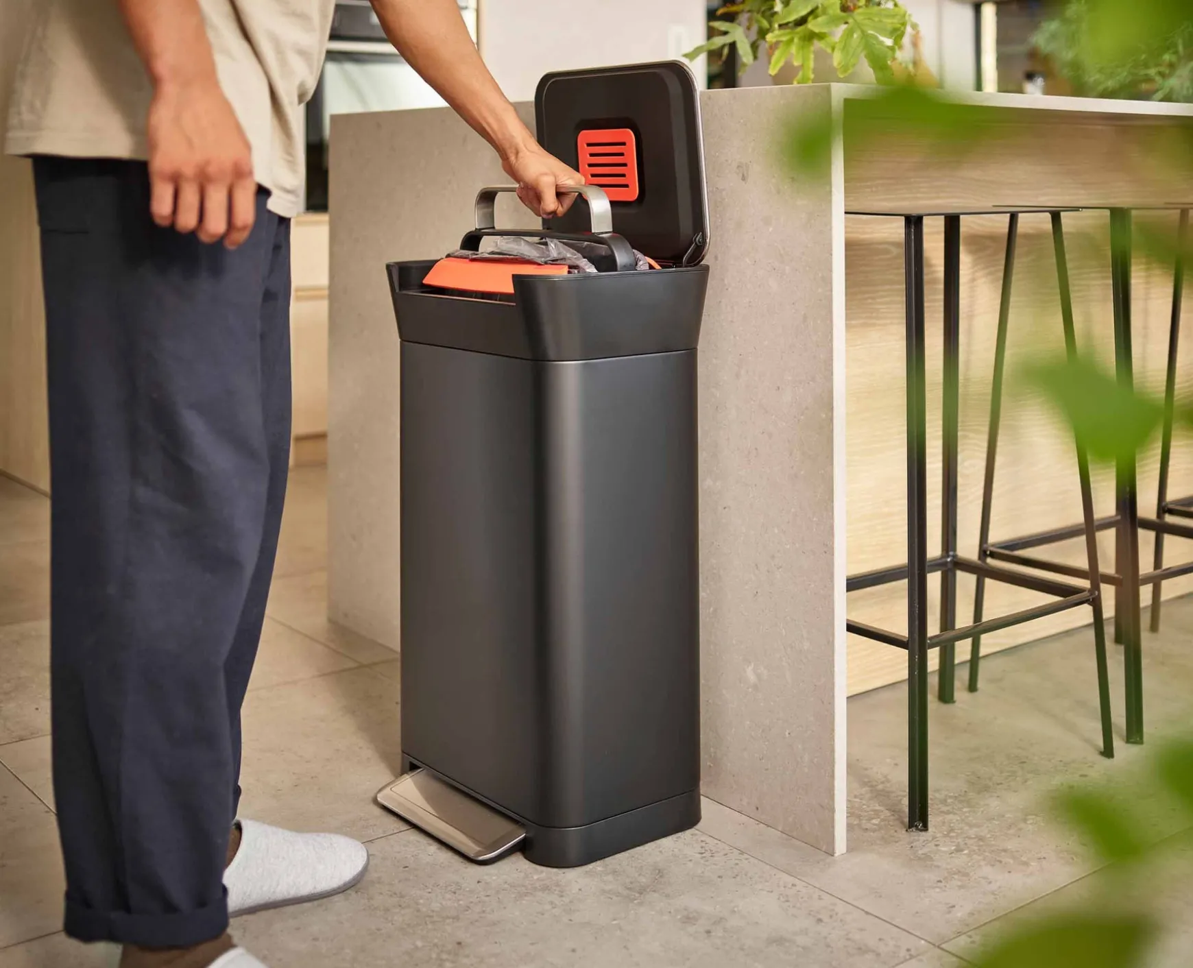 Joseph Joseph Titan 30L Trash Compactor- Trash Cans