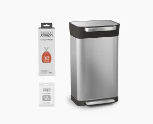 Joseph Joseph Titan 30L Trash Compactor Starter Set- Trash Cans