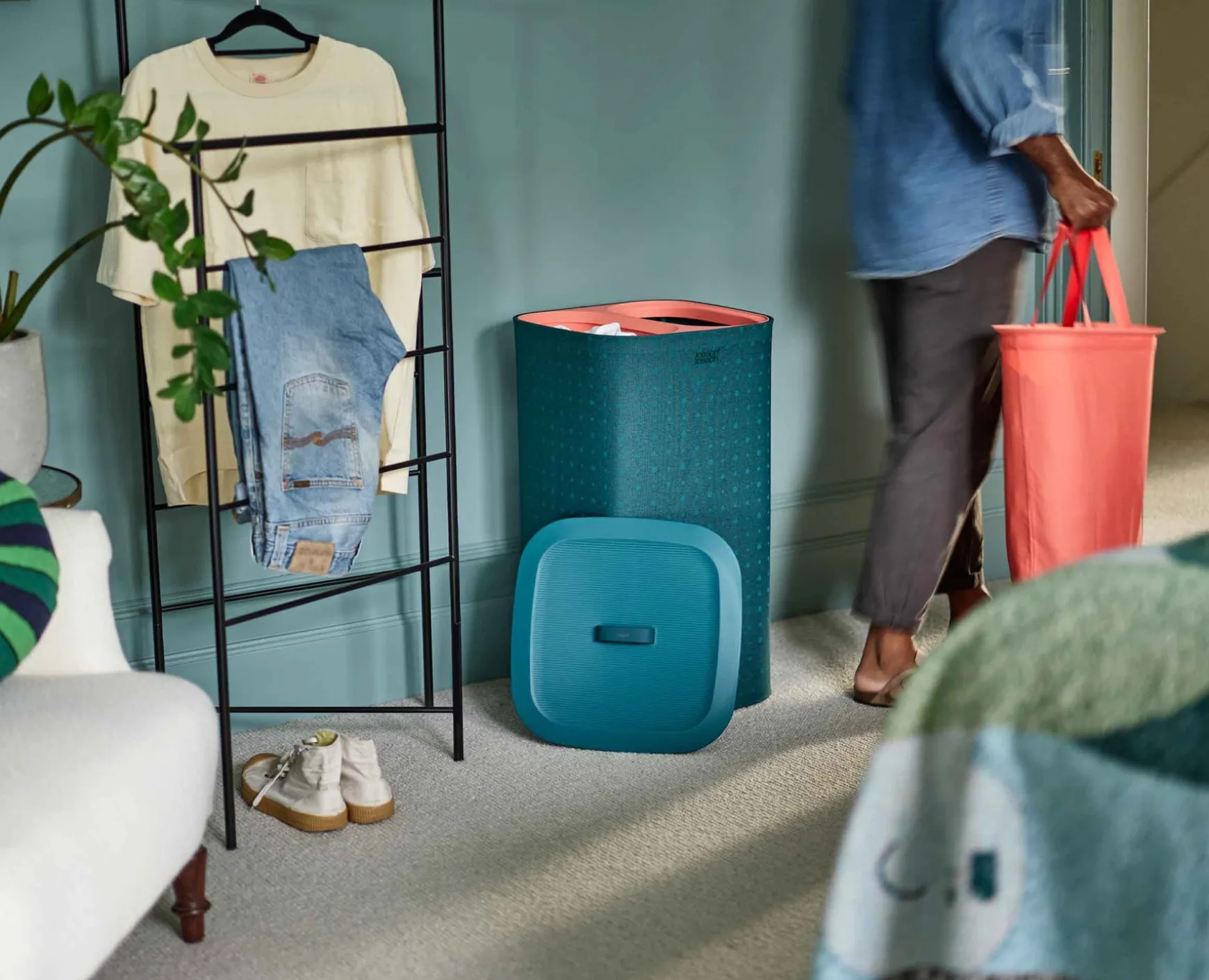 Joseph Joseph Tota Pop 60L Laundry Separation Basket- Laundry Baskets