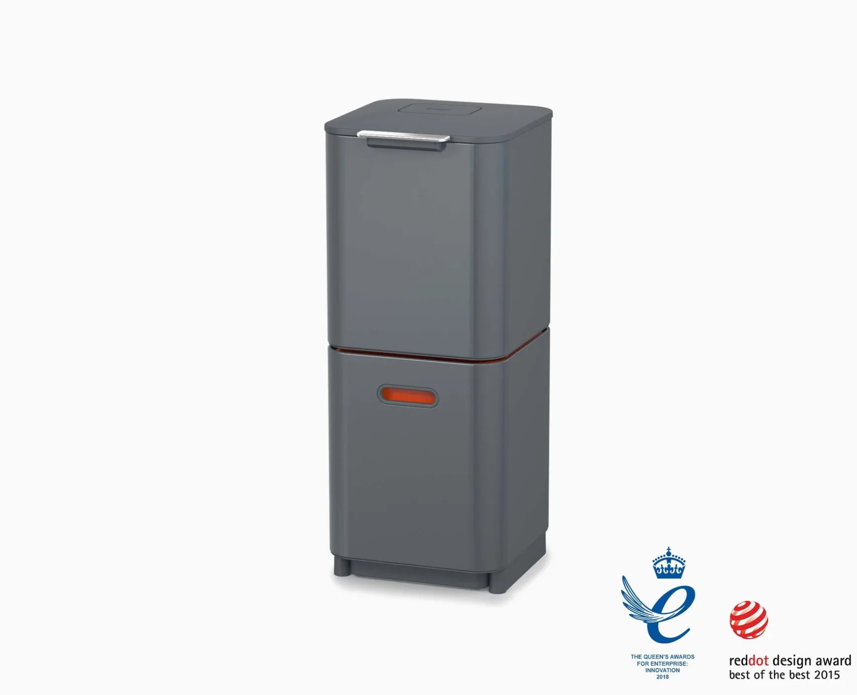 Joseph Joseph Totem Compact 40L Waste & Recycling Bin- Trash Cans