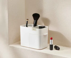 Joseph Joseph Viva Compact Cosmetic Organizer with Drawer- Make-Up Organizers | Make-Up Storage