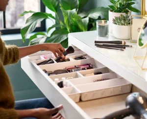 Joseph Joseph Viva 12-piece Makeup Drawer Organizer Set- Make-Up Organizers | Make-Up Storage