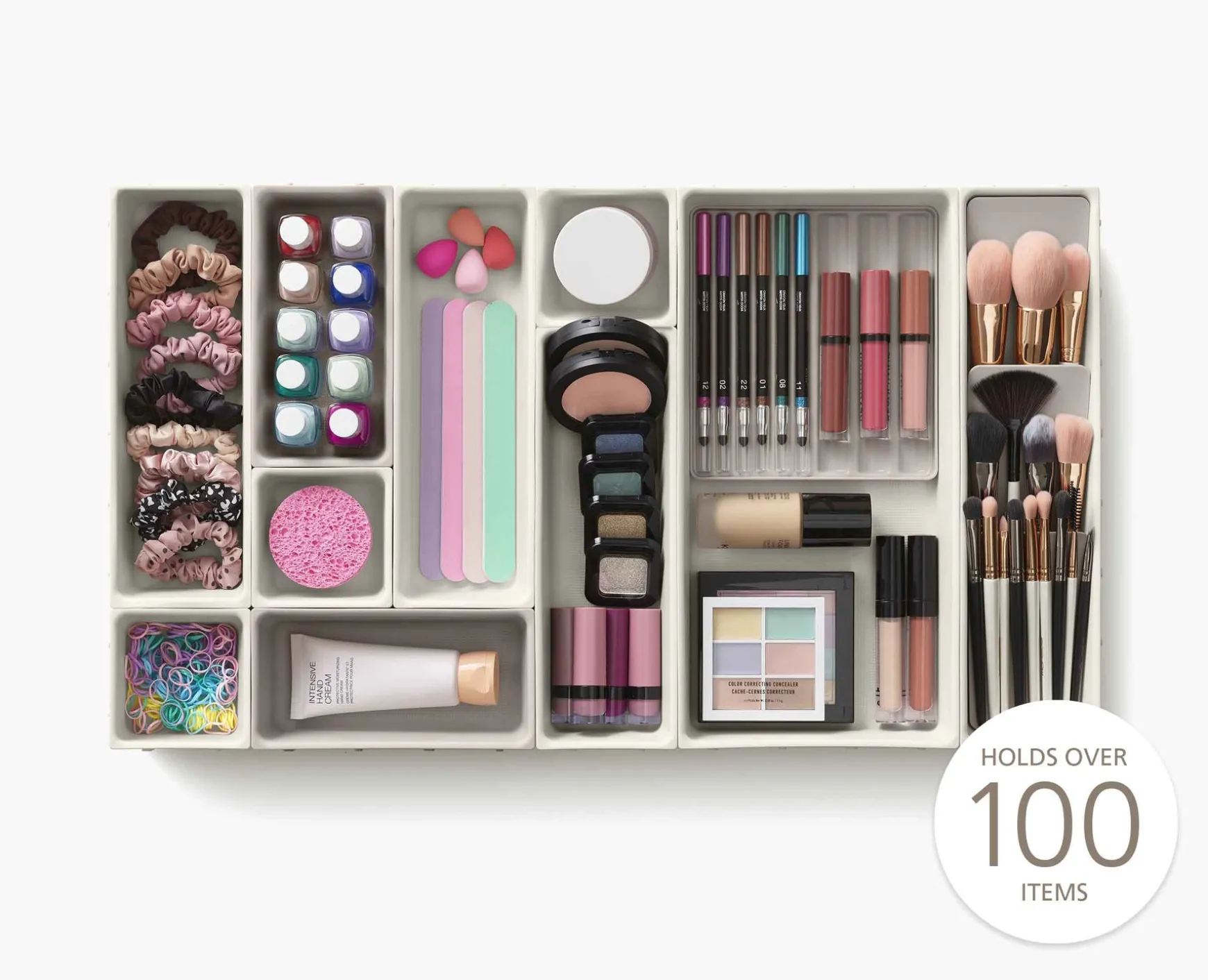 Joseph Joseph Viva 12-piece Makeup Drawer Organizer Set- Make-Up Organizers | Make-Up Storage